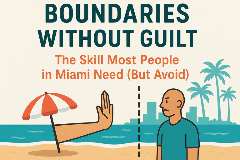 Boundaries Without Guilt: The Skill Most People in Miami Need (But Avoid)