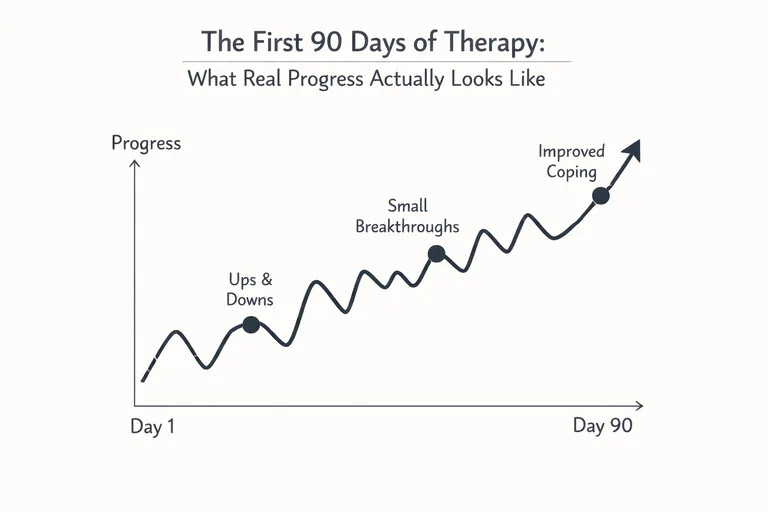 The First 90 Days of Therapy: What Real Progress Actually Looks Like