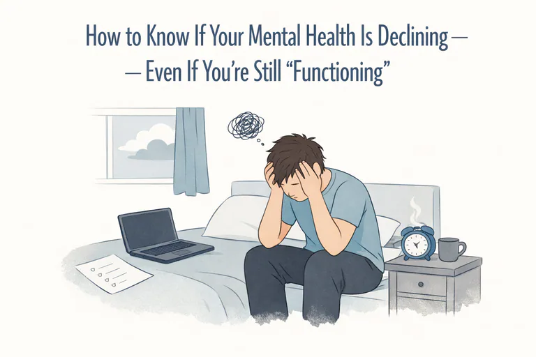 How to Know If Your Mental Health Is Declining Even If Youre Still Functioning